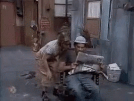 Don Ramon and El Chavo Del 8 Interaction