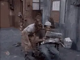 Don Ramon and El Chavo Del 8 Interaction