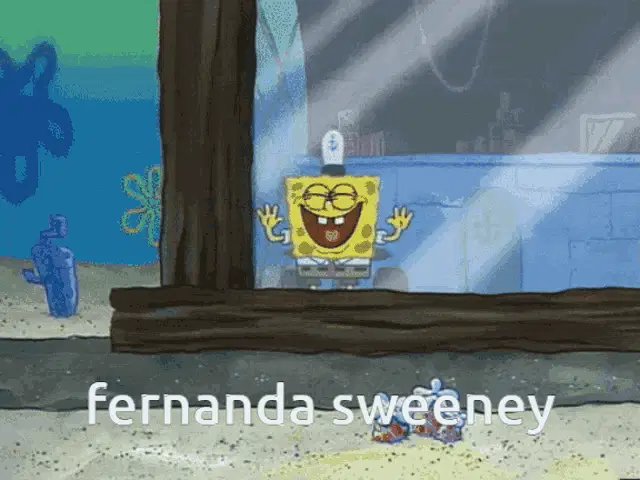 Fernanda Sweeney: Spongebob & Squidward Cartoon