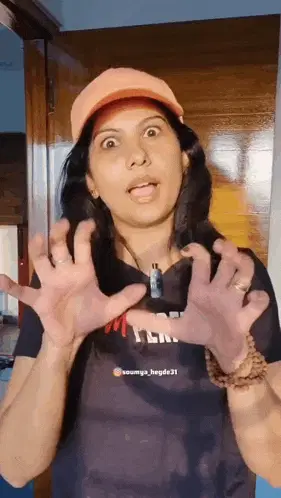 Soumya Hegde's Hilarious Funny Face