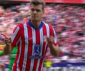 Alexander Sorloth Atletico Madrid Celebration