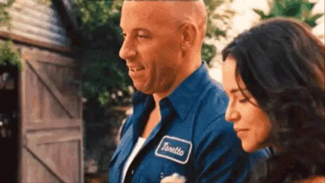 Letty Ortiz Drinks Corona with Dominic Toretto