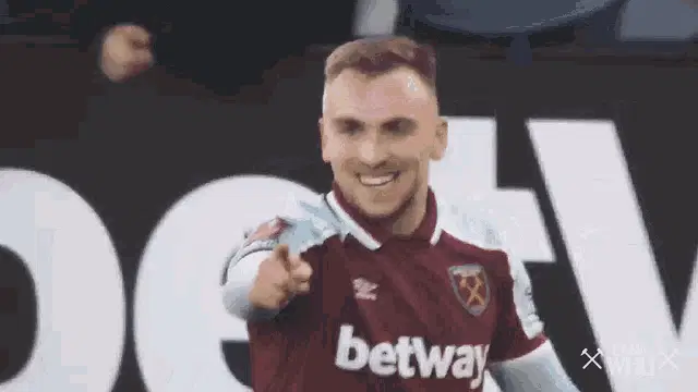 Jarrod Bowen Celebrates for West Ham United