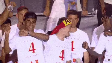 Lamine Yamal & Nico Williams Celebrate Euro Win
