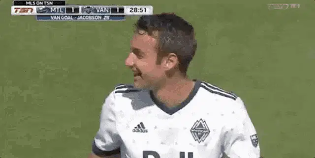 Vancouver Whitecaps Jacobson Goal Celebration