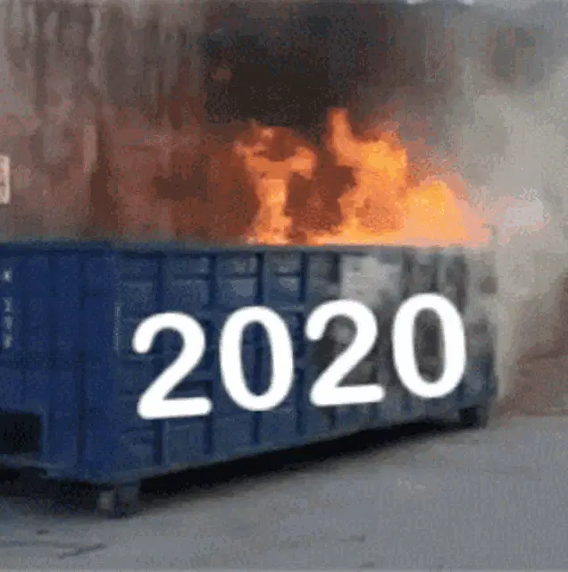 2020 Dumpster Fire Meme
