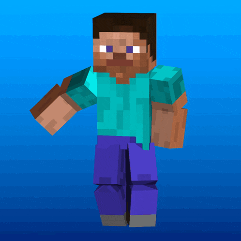 Minecraft Steve Miku Live Dance