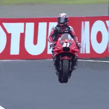 Pedro Acosta on MotoGP Bike