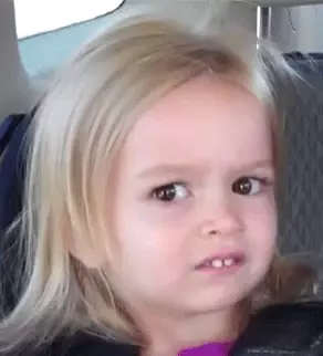 Confused Little Girl Reaction