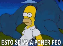 Homero Simpson: Esto Se Va A Poner Feo