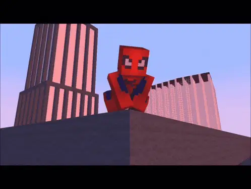 Homem Aranha Super Heróis no Minecraft