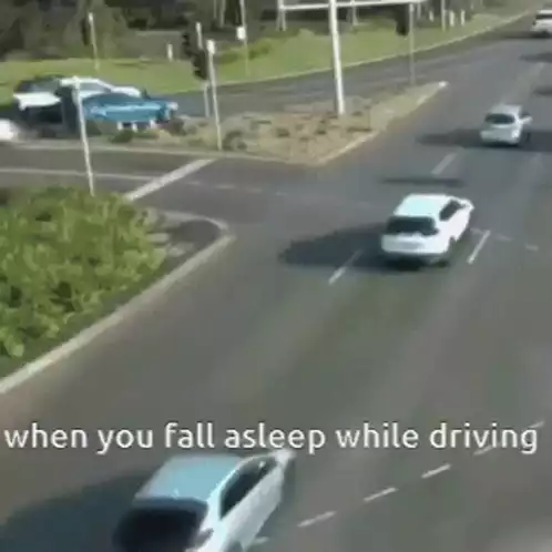 When You Fall Asleep While Driving
