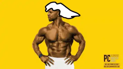 Northel Terry Crews on Yellow Background