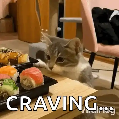 Cat Steals Sushi - Viralhog