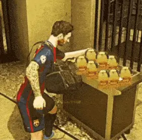 Messi Roubando Troféus de Ouro