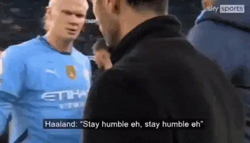 Erling Haaland Tells Gabriel Jesus to 'Stay Humble'