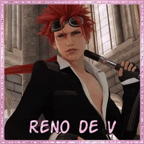Reno Sinclair from Final Fantasy VII