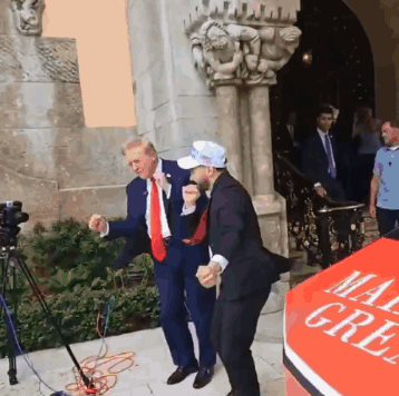 Donald Trump and Adin Ross Dance Together
