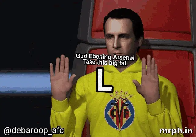 Unai Emery's 'Big L' Meme to Arsenal