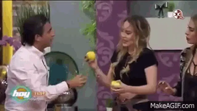 Belinda Pranks Man with Lemon on TV Show