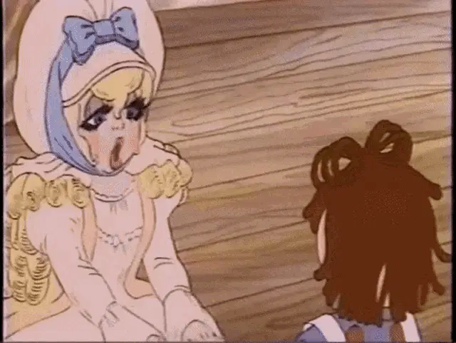 Raggedy Ann and Doll Interaction