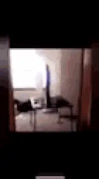 Blurry TV in Fulham Room