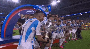 Messi Lifts Copa América 2024 Trophy