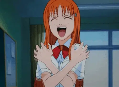 Anime Girl Laughing