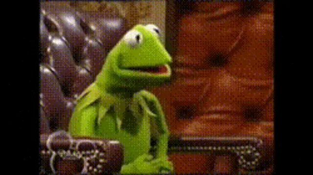 Caco Muppets in Leather Chair