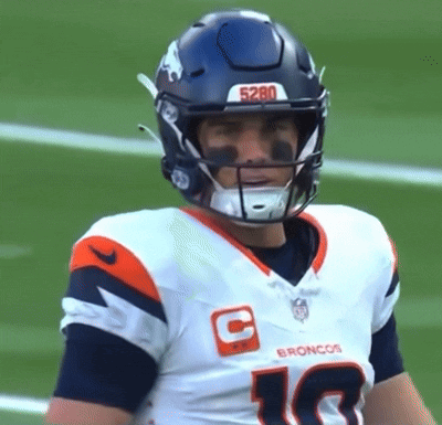 Broncos Bo Nix on the Field