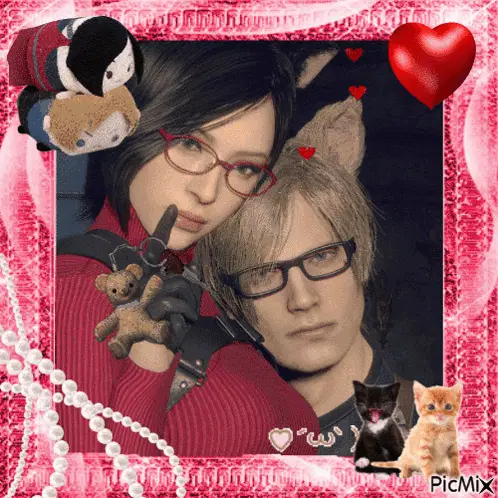Aeon Ada Wong Leon Kennedy