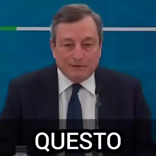 Mario Draghi Non Va Bene