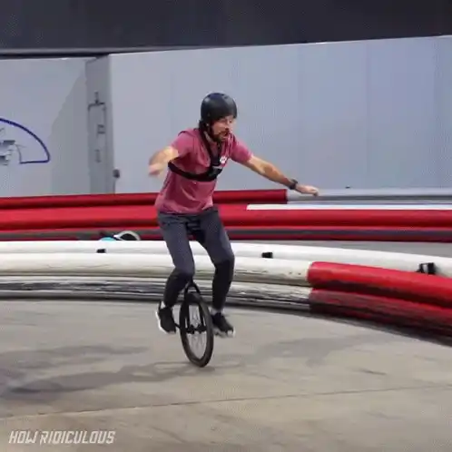 Brett Stanford Riding Unicycle - How Ridiculous