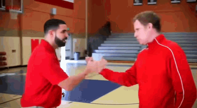 Drake and Will Ferrell's Epic Handshake