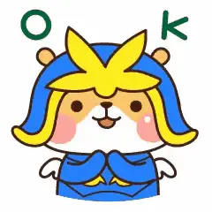 Cute Mu Vng Mu Ok Character Bows