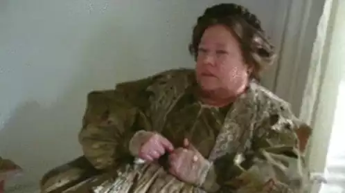 Woman's Disbelief: 'Lies!'
