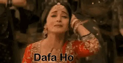 Dafaho - Woman in Red Dress