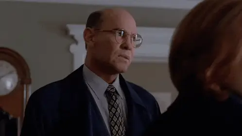 Walter Skinner asks 'Which is what?'