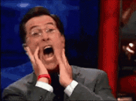 Stephen Colbert's Shocked Reaction