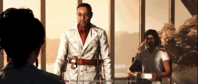 Anton Castillo Speaks in Far Cry 6 Cutscene