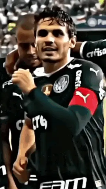 Veiga Celebrates for Palmeiras in Brasileirão
