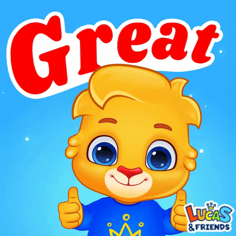 Great Job! Lucas & Friends Thumbs Up