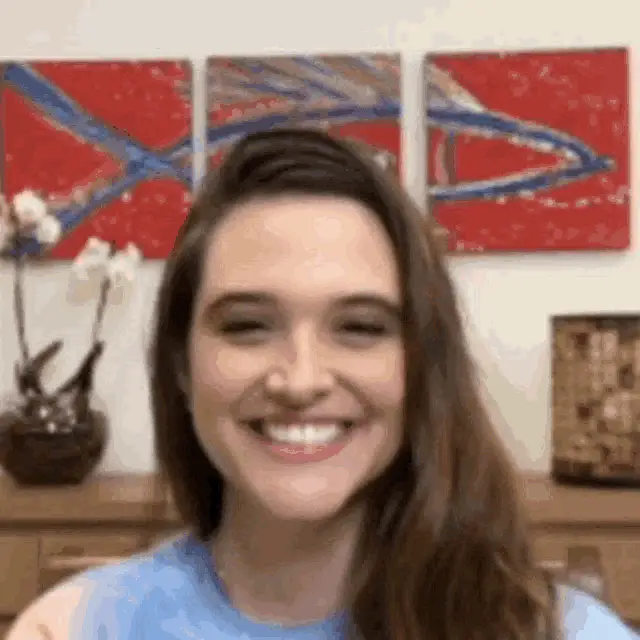 Juliana Paiva's Sweet Smile and Heart Gesture
