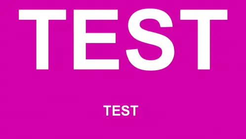 Test