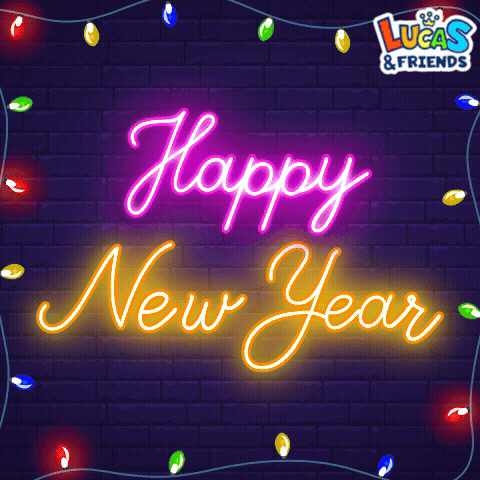 Happy New Year Neon Sign