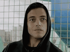 Mr. Robot Character's Subtle Smile