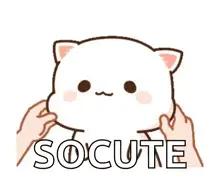 Cute Cat Cheek Pinch