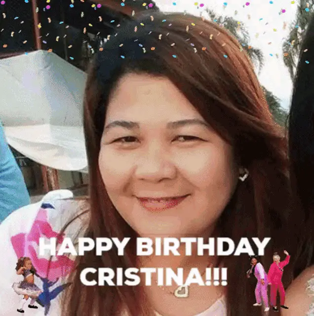 Happy Birthday Cristina Ariate