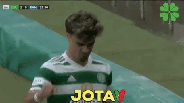 Jota's Goal Celebration for Celtic FC