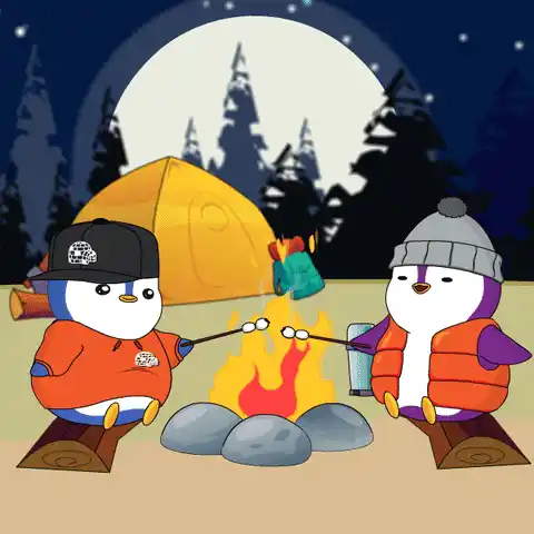 Lil Pudgys Roasting Marshmallows